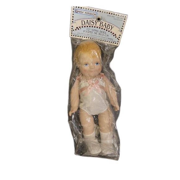 Vintage Daisy Kingdom Daisy Baby Doll, 12"Tall - Picture 6 of 10